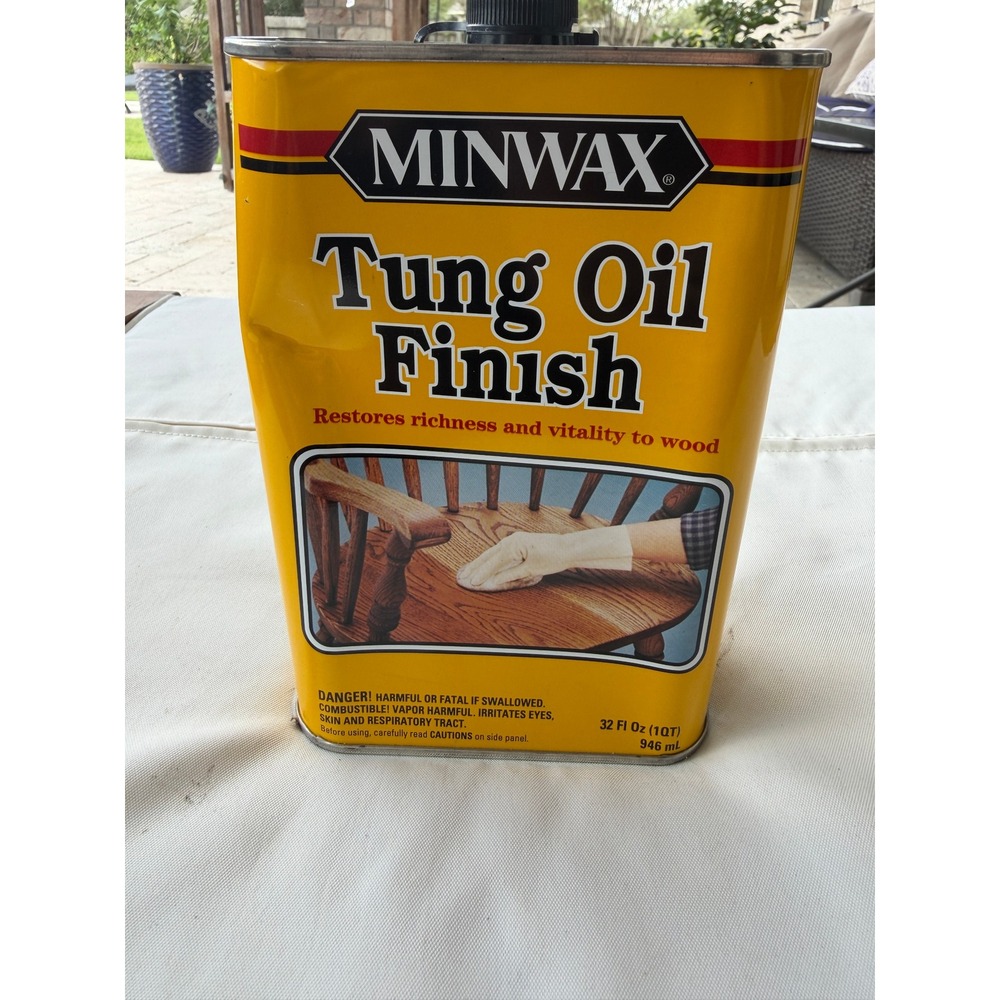 Minwax Tung Oil Finish 32 Fl Oz 1 Quart Interior Wood Restoration Sealer Lustre